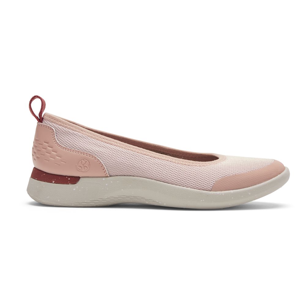 Rockport Canada Truflex Fly Knit Flat - Womens Ballet Pink (YCM126457)